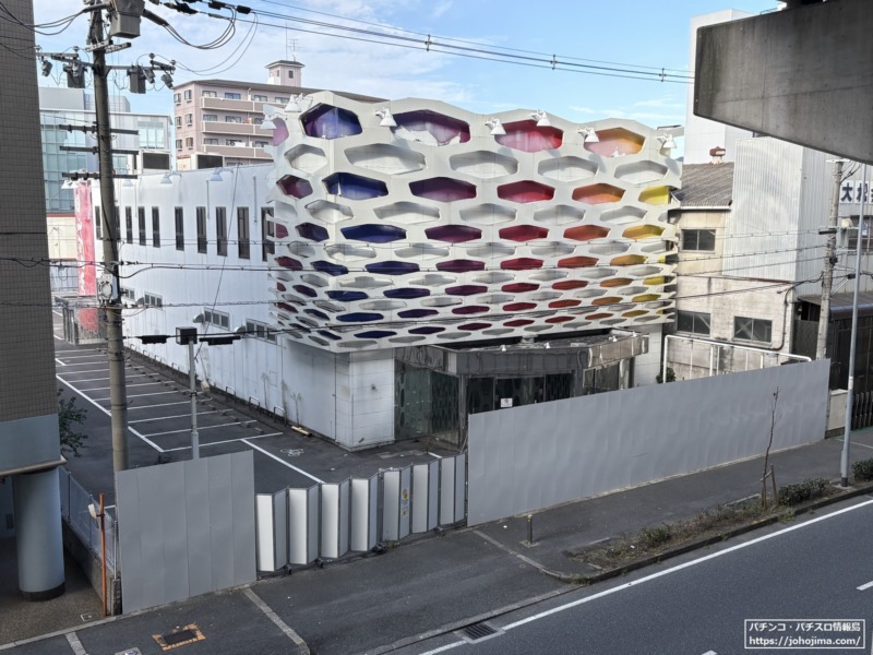 近鉄「吉田駅」から見た『アルプス東大阪店』跡地