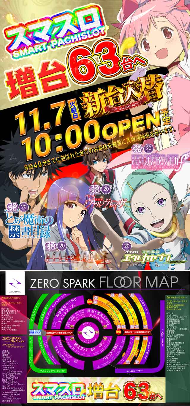 ＺＥＲＯ　ＳＰＡＲＫ中津店